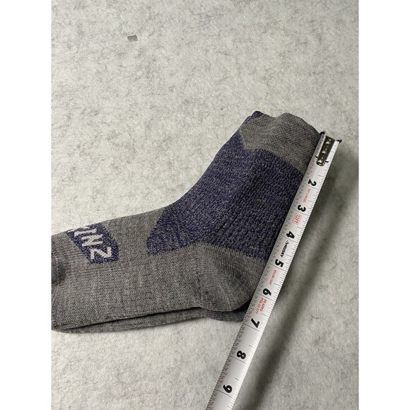 2 pairs Sealskinz Waterproof All Weather Mid Length Sock navy Blue /Grey M - Picture 7 of 8